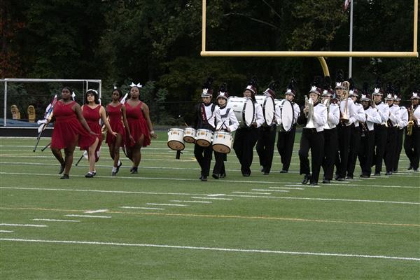 Annapolis High School Marching Band Performing